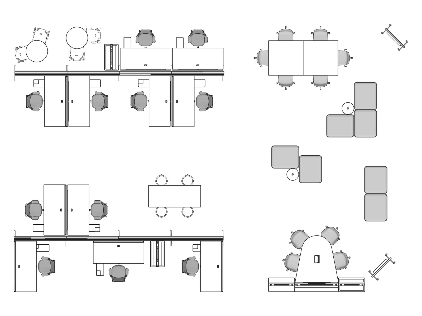 A line drawing viewed from above - Clubhouse 027 B