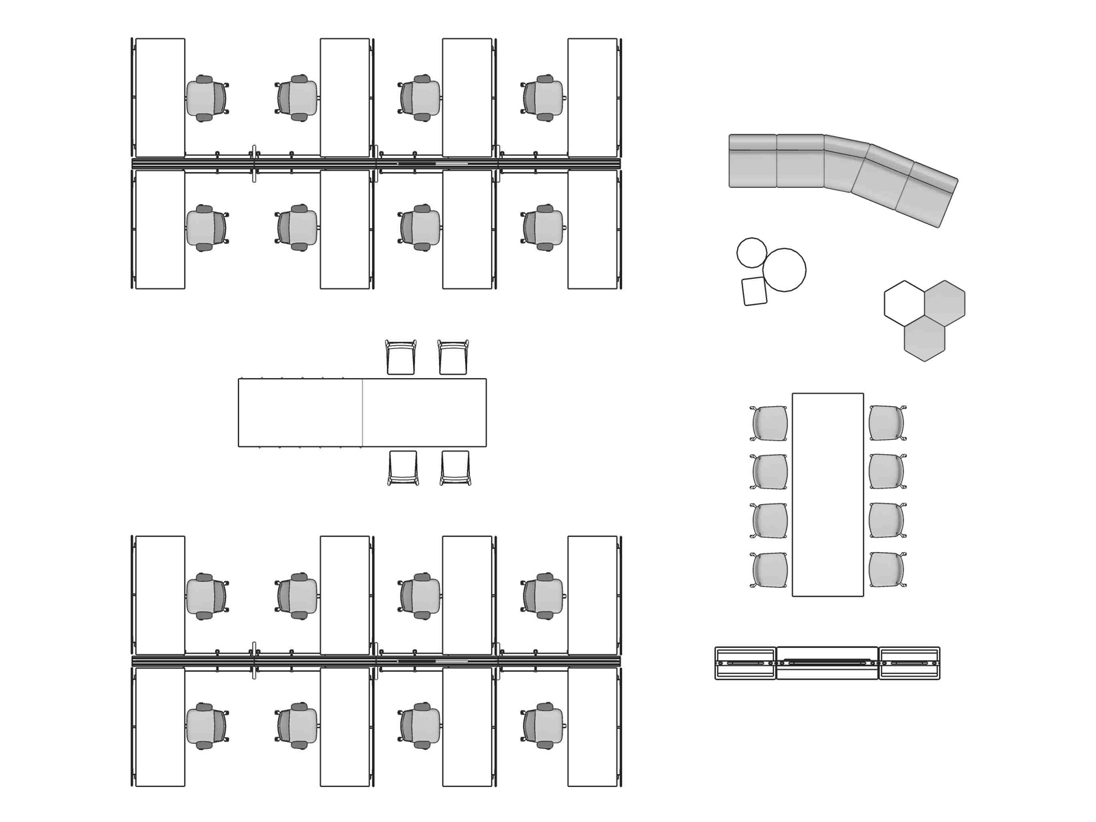 A line drawing viewed from above - Clubhouse 029 A