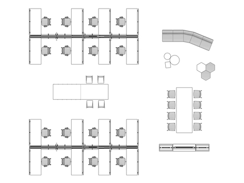 A line drawing viewed from above - Clubhouse 029 A