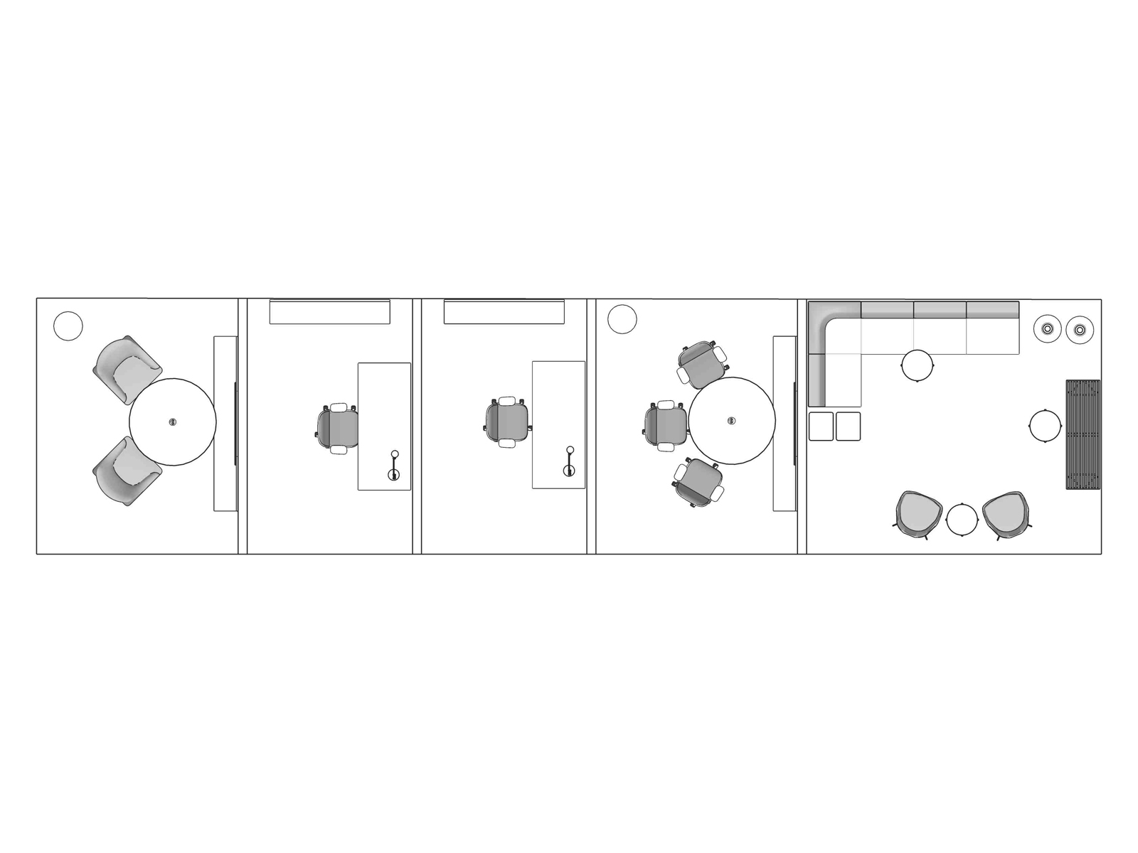 A line drawing viewed from above - Faculty Admin 001