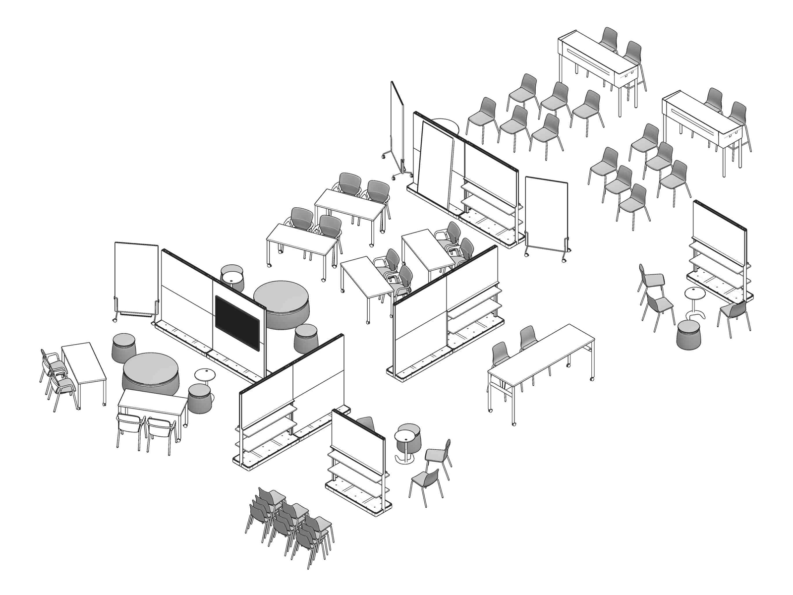 A line drawing - Forum 025 B