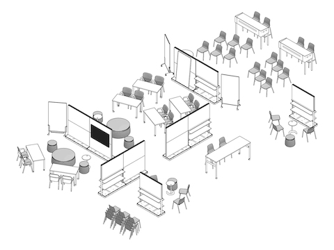 A line drawing - Forum 025 B