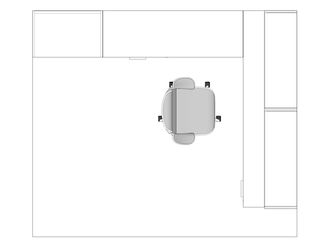 A line drawing viewed from above - Haven 028