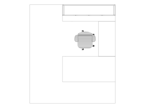 A line drawing viewed from above - Haven 044