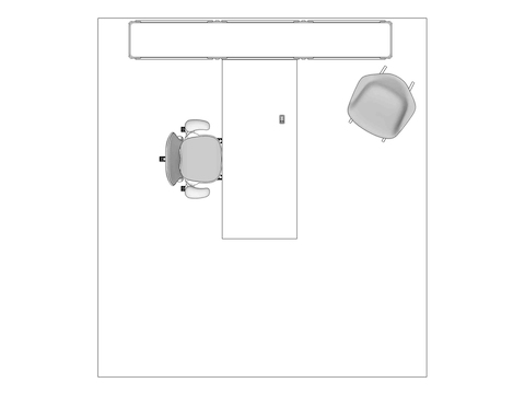 A line drawing viewed from above - Haven 052