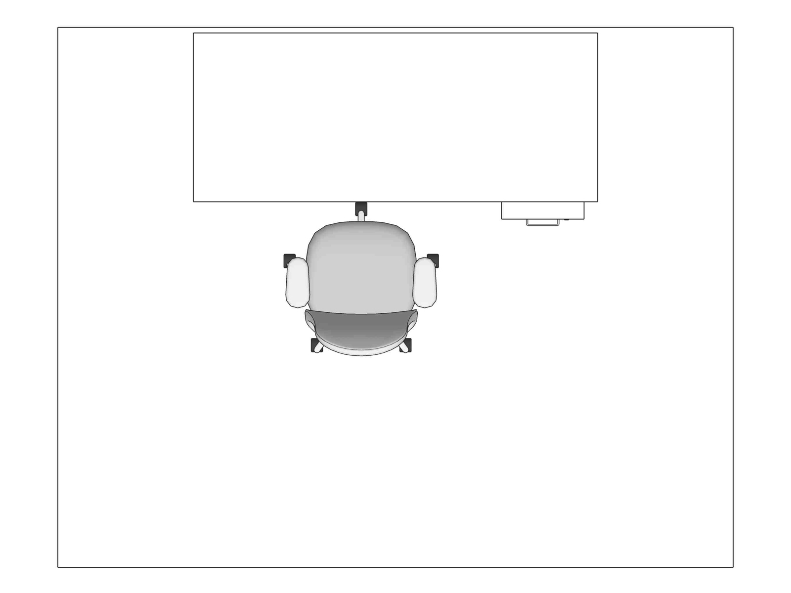 A line drawing viewed from above - Haven 053