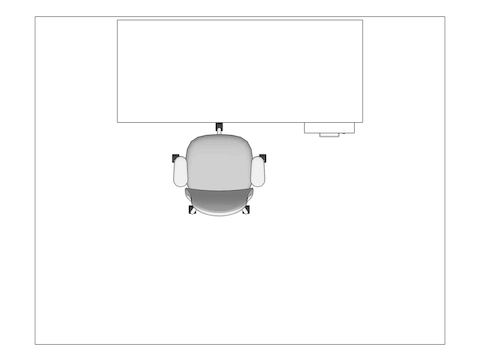 A line drawing viewed from above - Haven 053