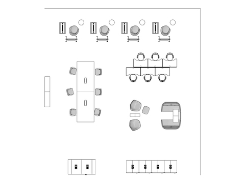 A line drawing viewed from above - Haven 057 A