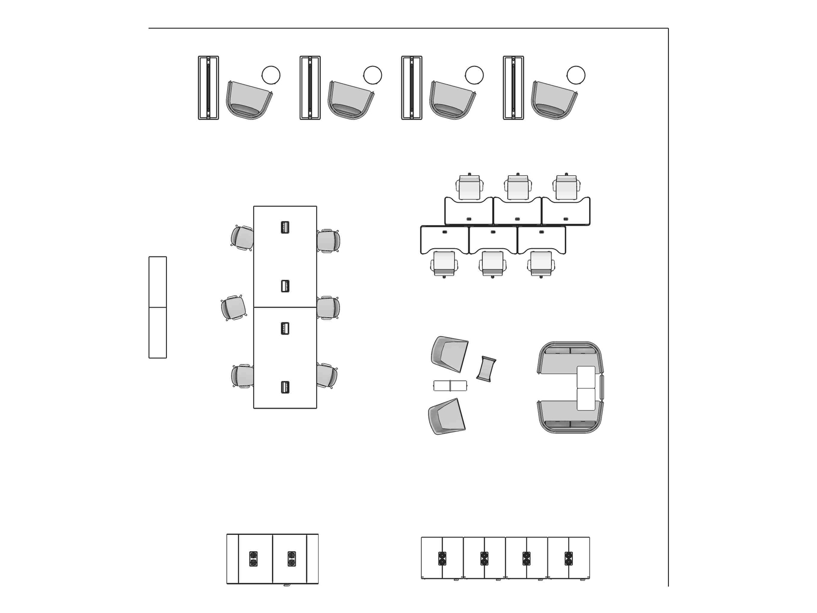 A line drawing viewed from above - Haven 057 B