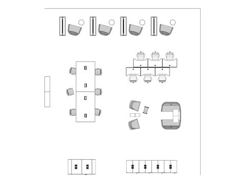 A line drawing viewed from above - Haven 057 B