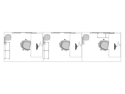 A line drawing viewed from above - Haven 060 B