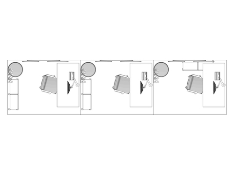 A line drawing viewed from above - Haven 060 C