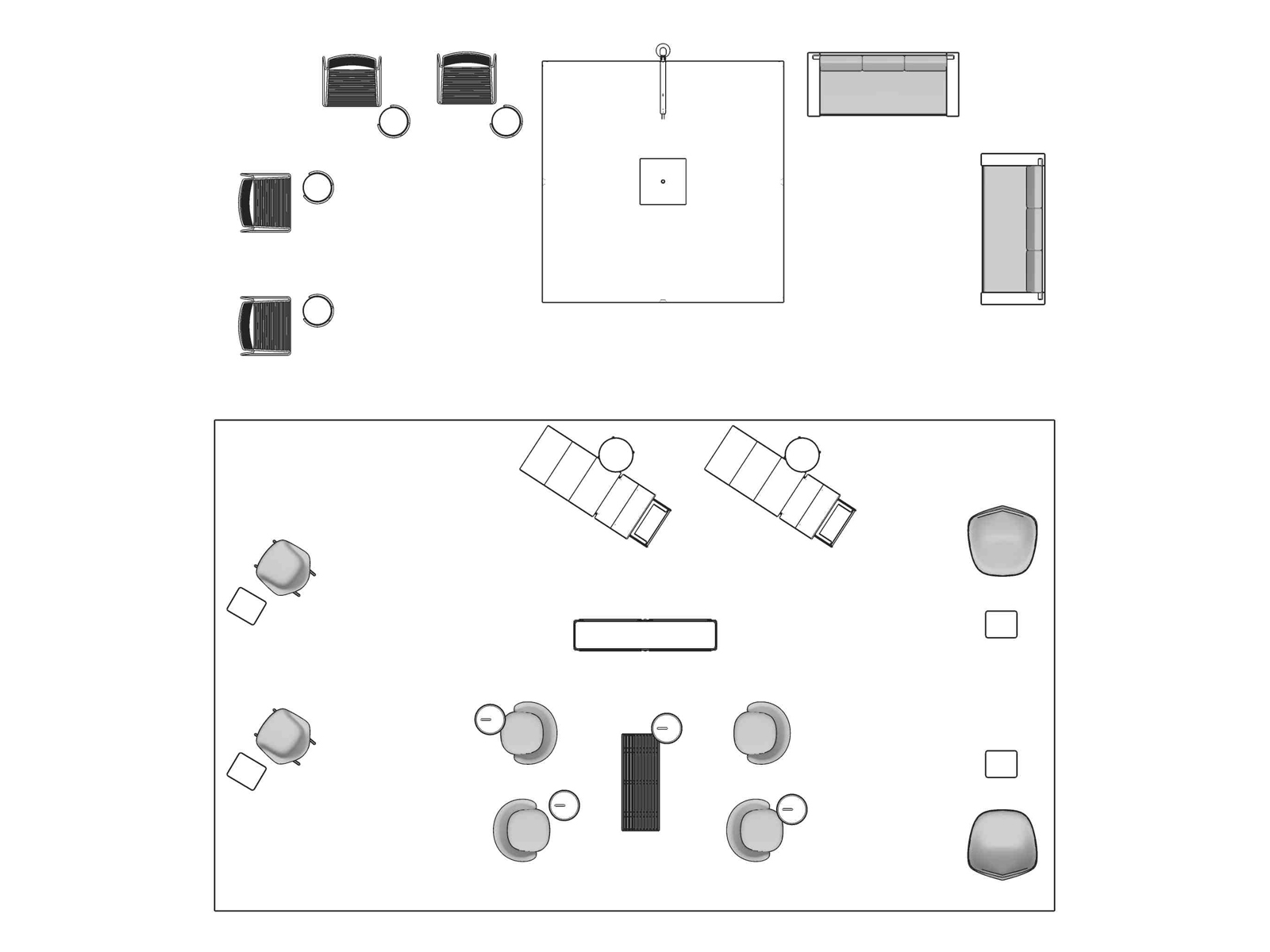 A line drawing viewed from above - Haven 064