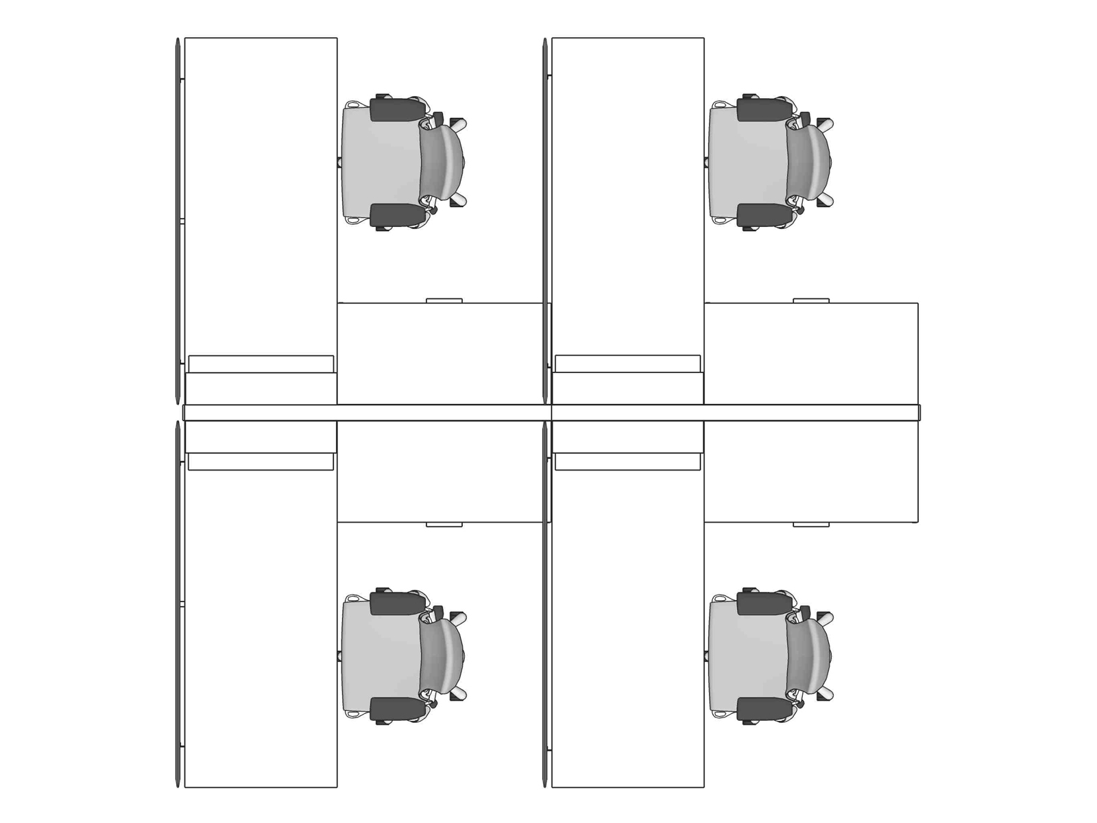A line drawing viewed from above - Hive 016