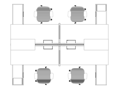A line drawing viewed from above - Hive 062