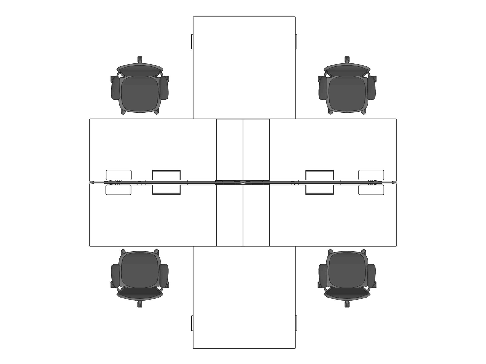 A line drawing viewed from above - Hive 076