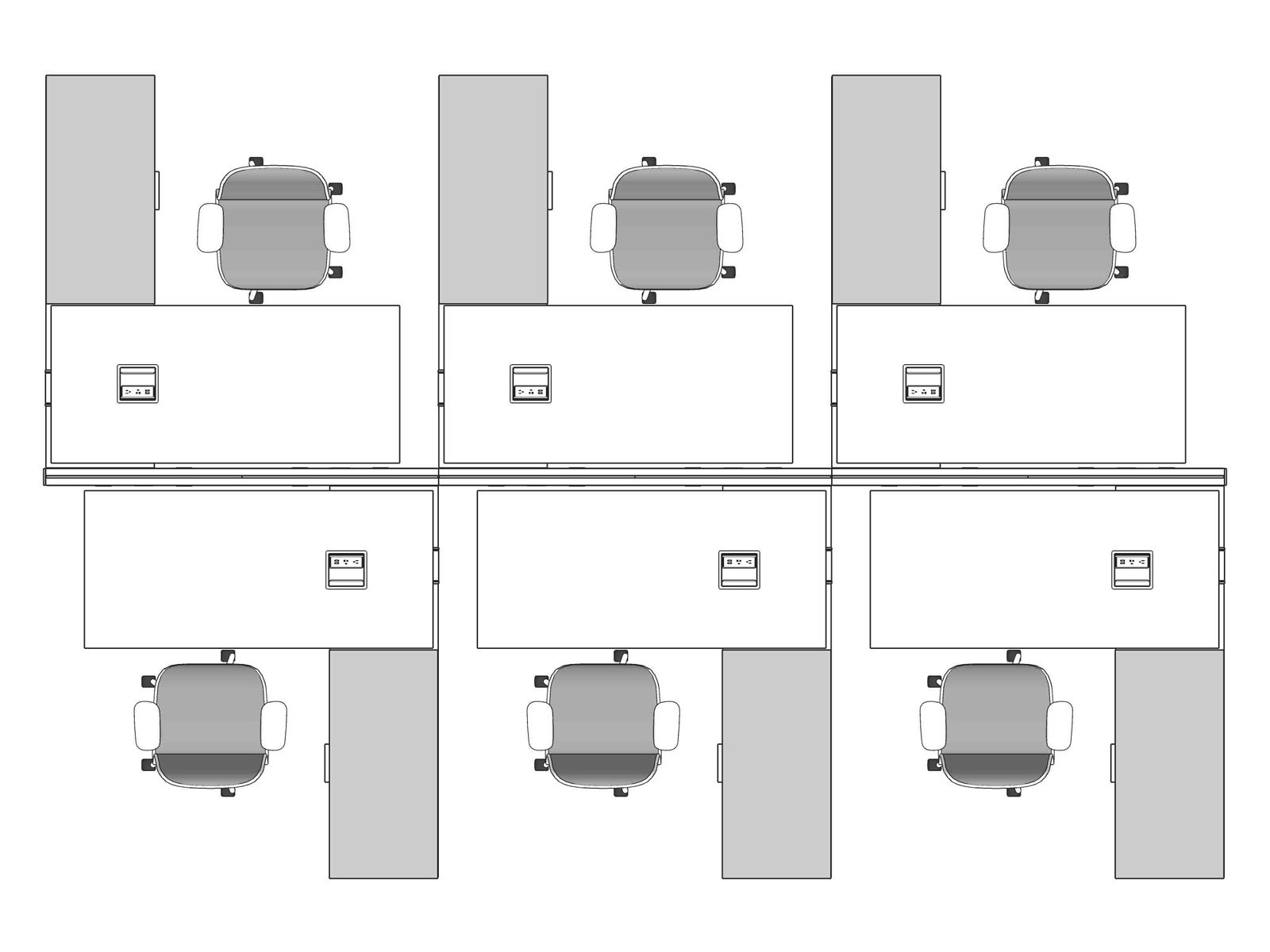 A line drawing viewed from above - Hive 111