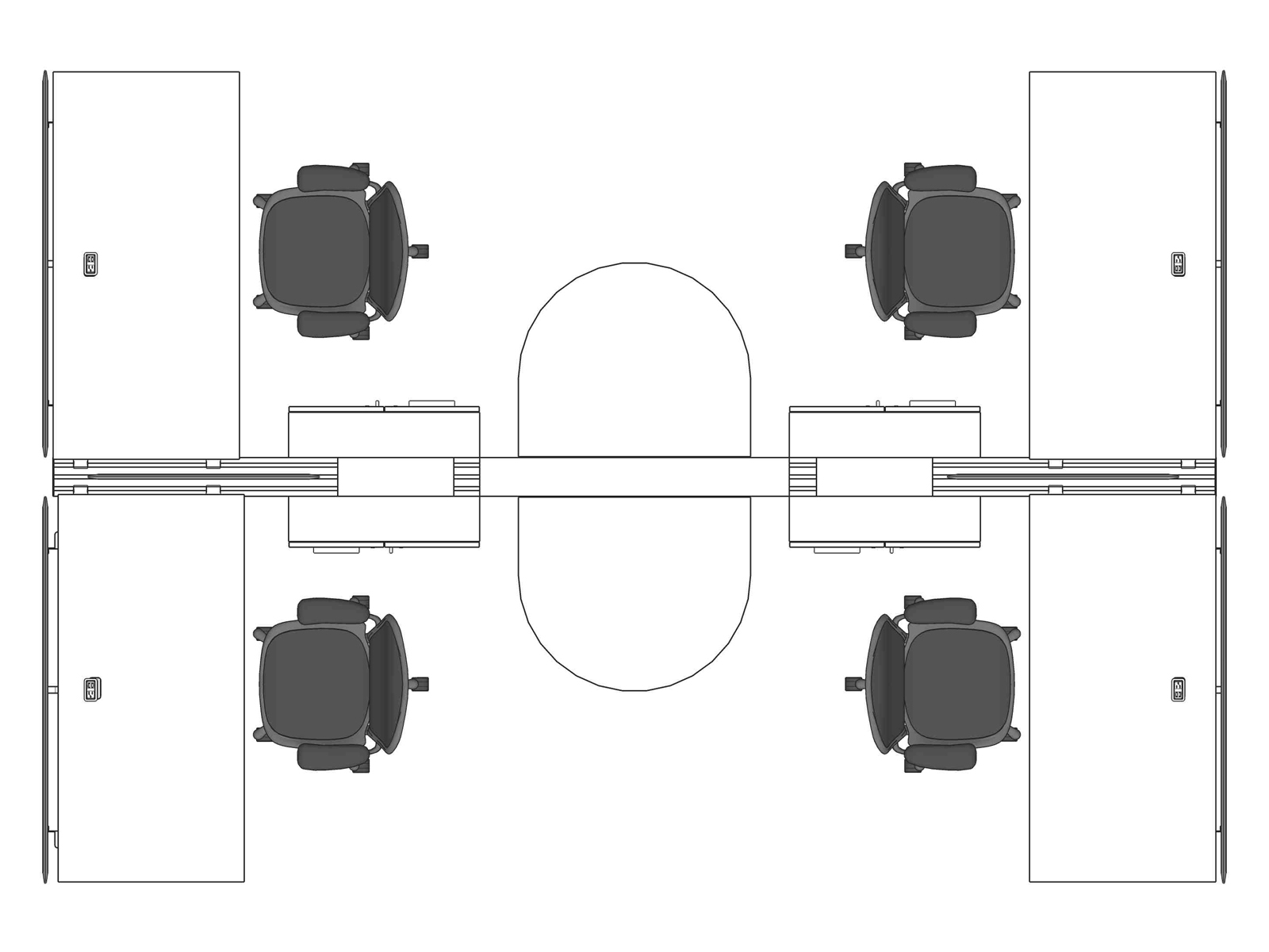 A line drawing viewed from above - Hive 123