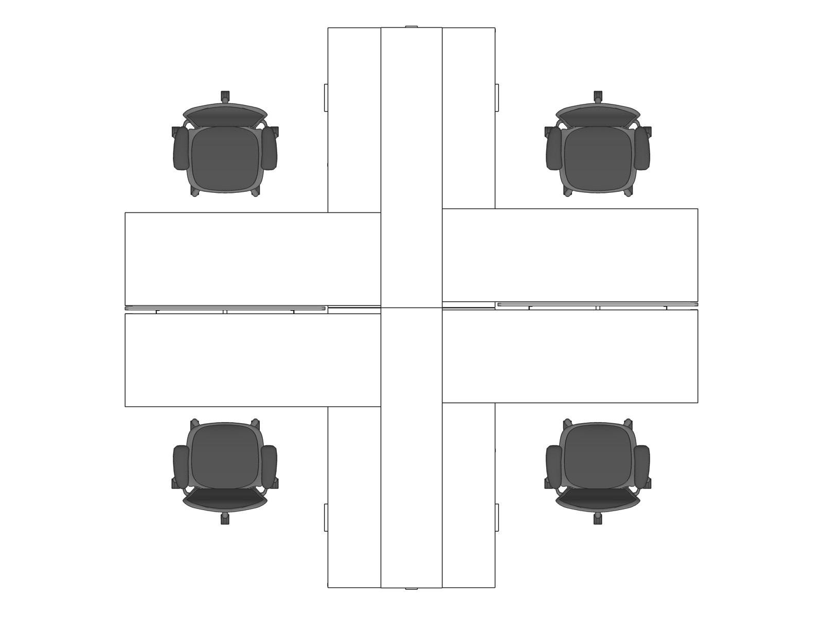 A line drawing viewed from above - Hive 132