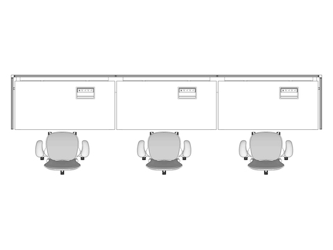 A line drawing viewed from above - Hive 139