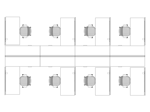 A line drawing viewed from above - Hive 159