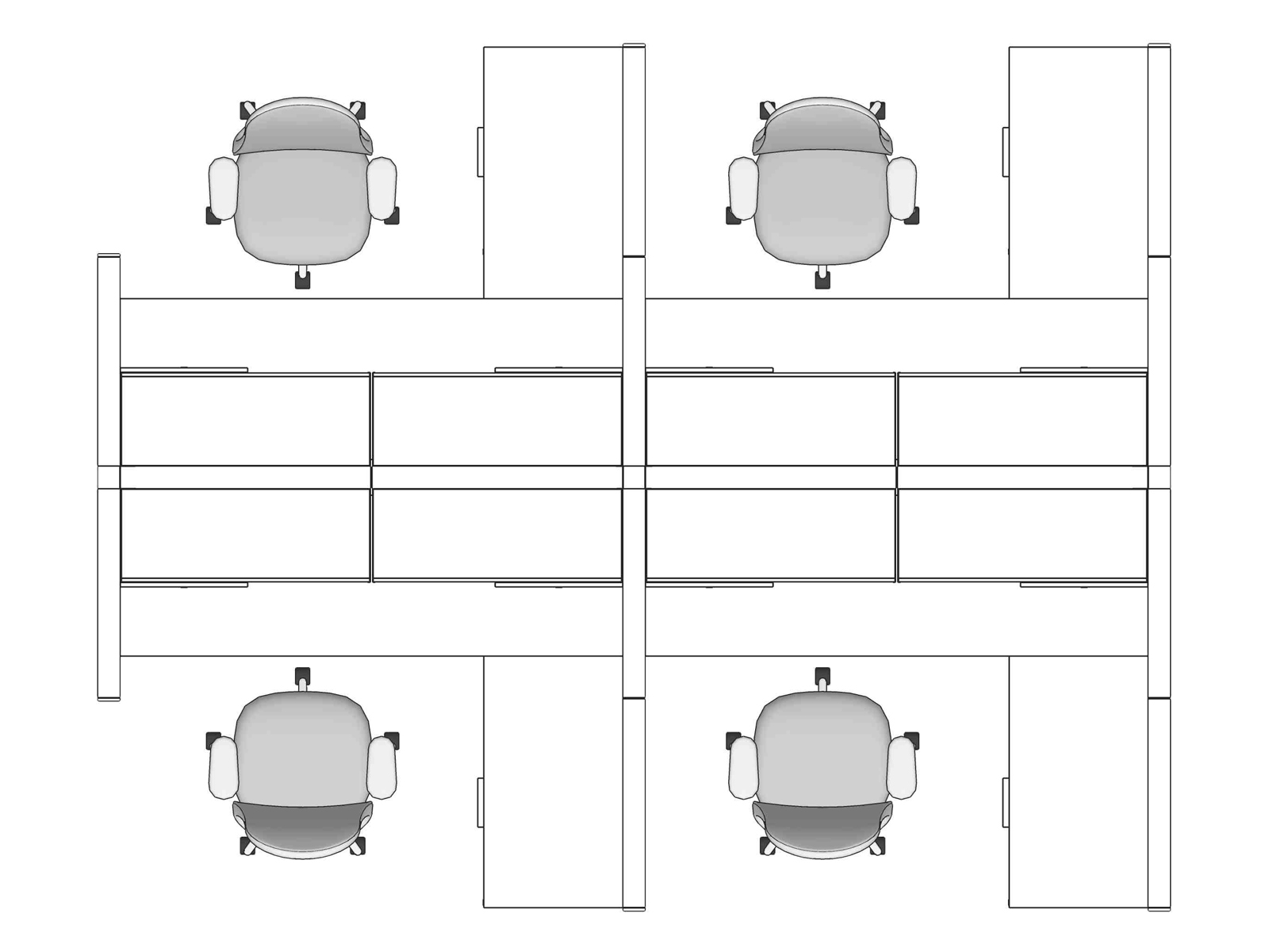 A line drawing viewed from above - Hive 161