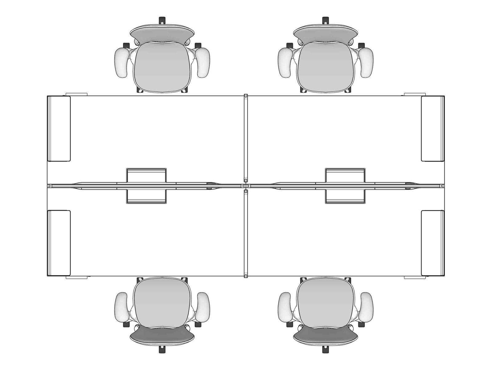 A line drawing viewed from above - Hive 163