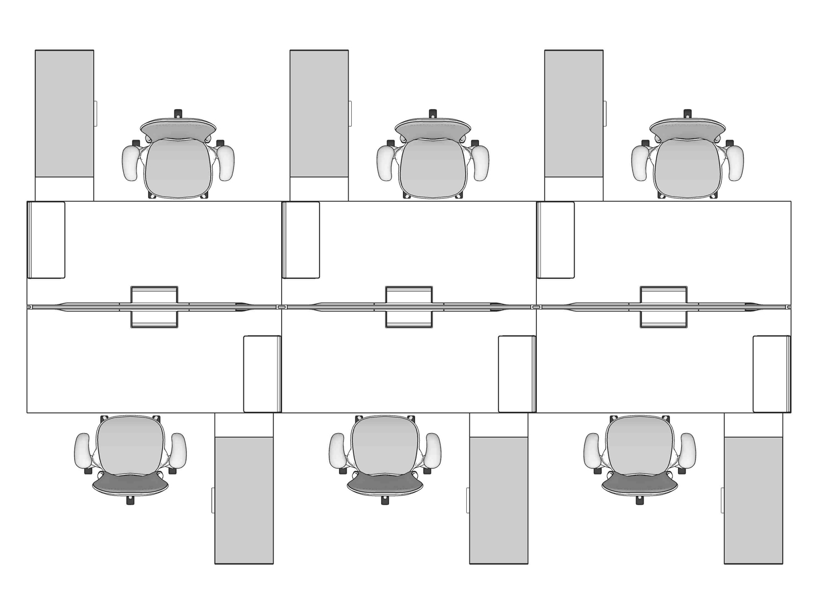 A line drawing viewed from above - Hive 165