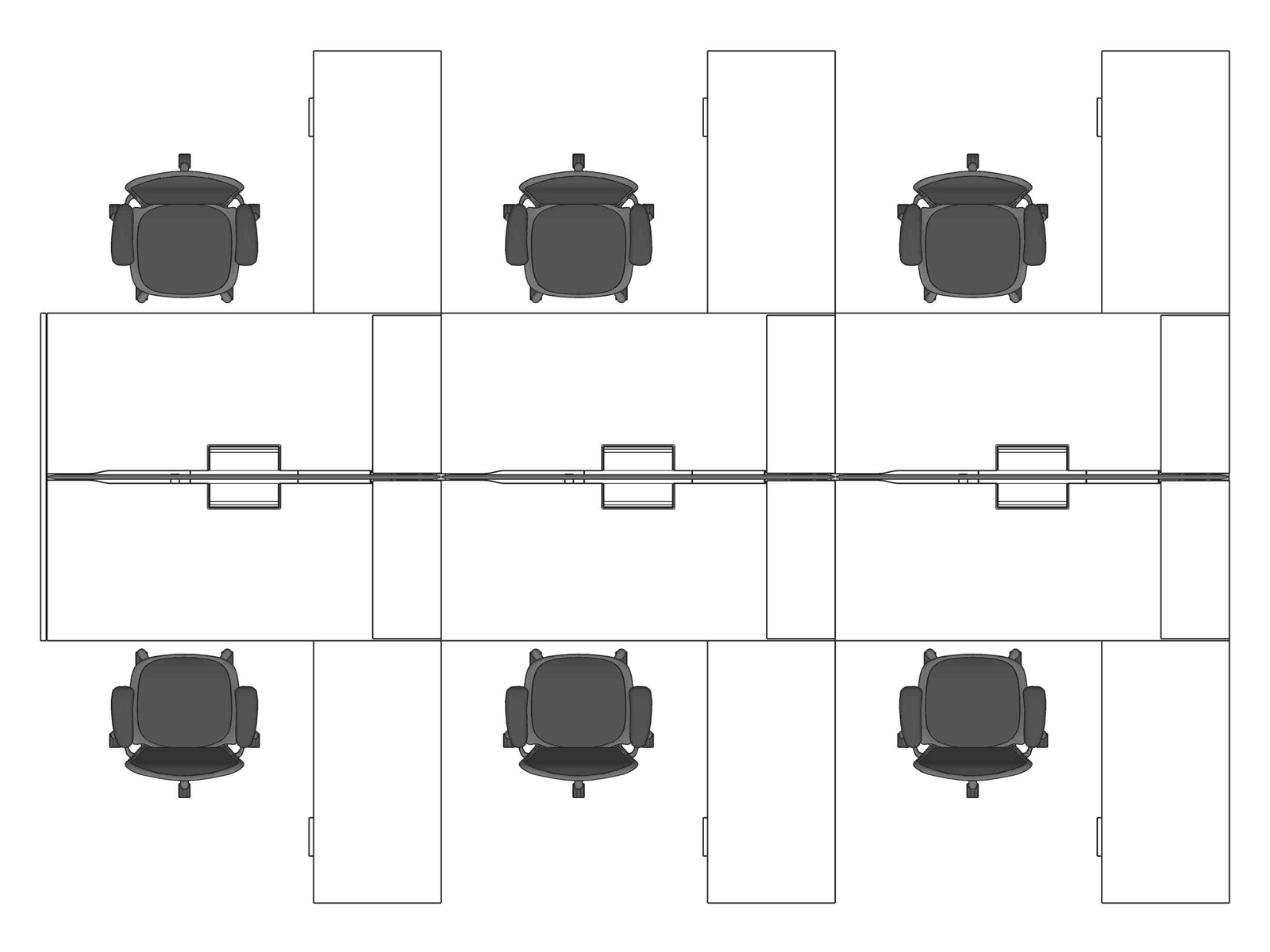 A line drawing viewed from above - Hive 167
