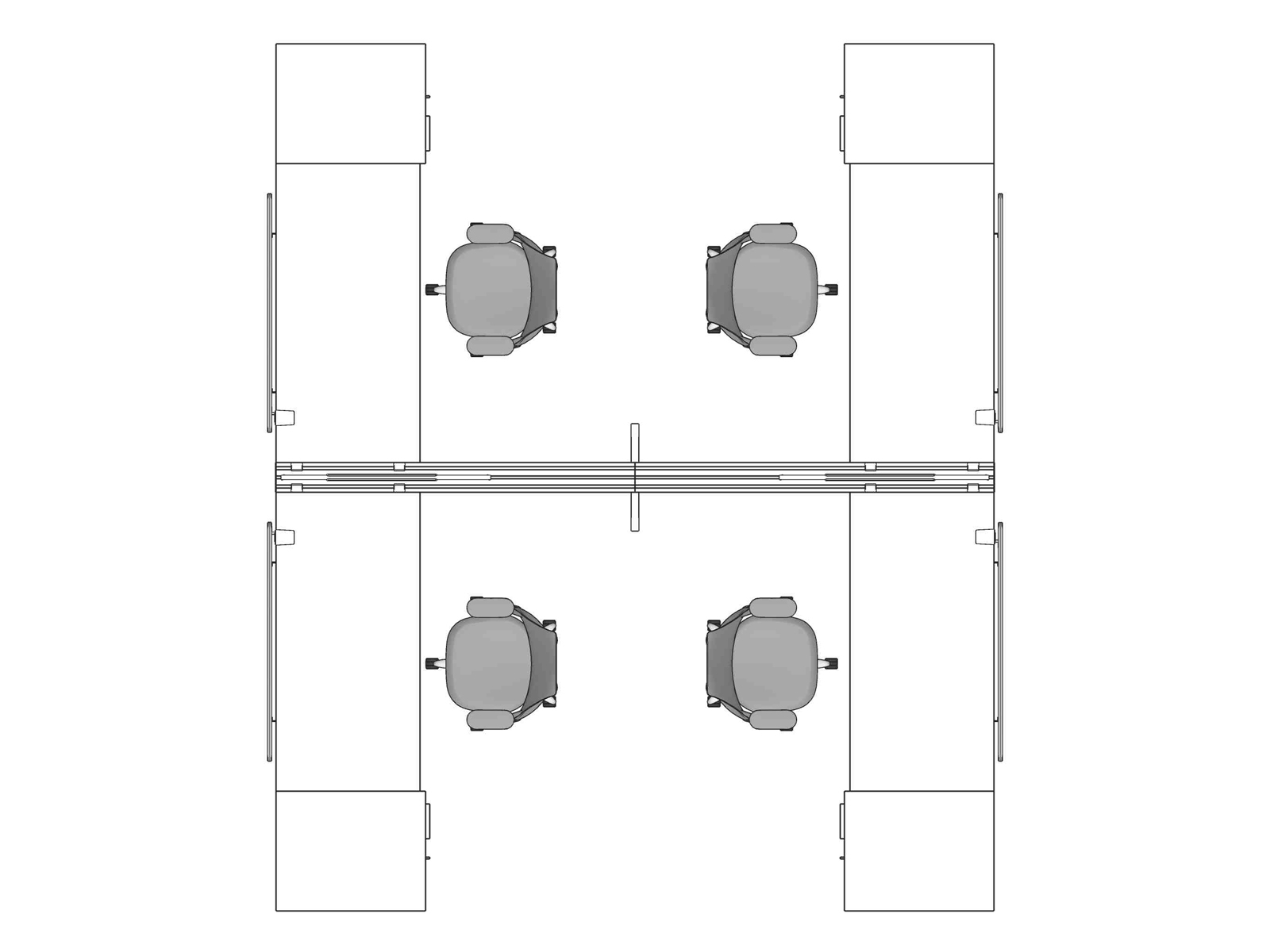 A line drawing viewed from above - Hive 176
