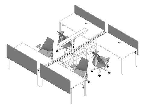 A line drawing - Hive 266
