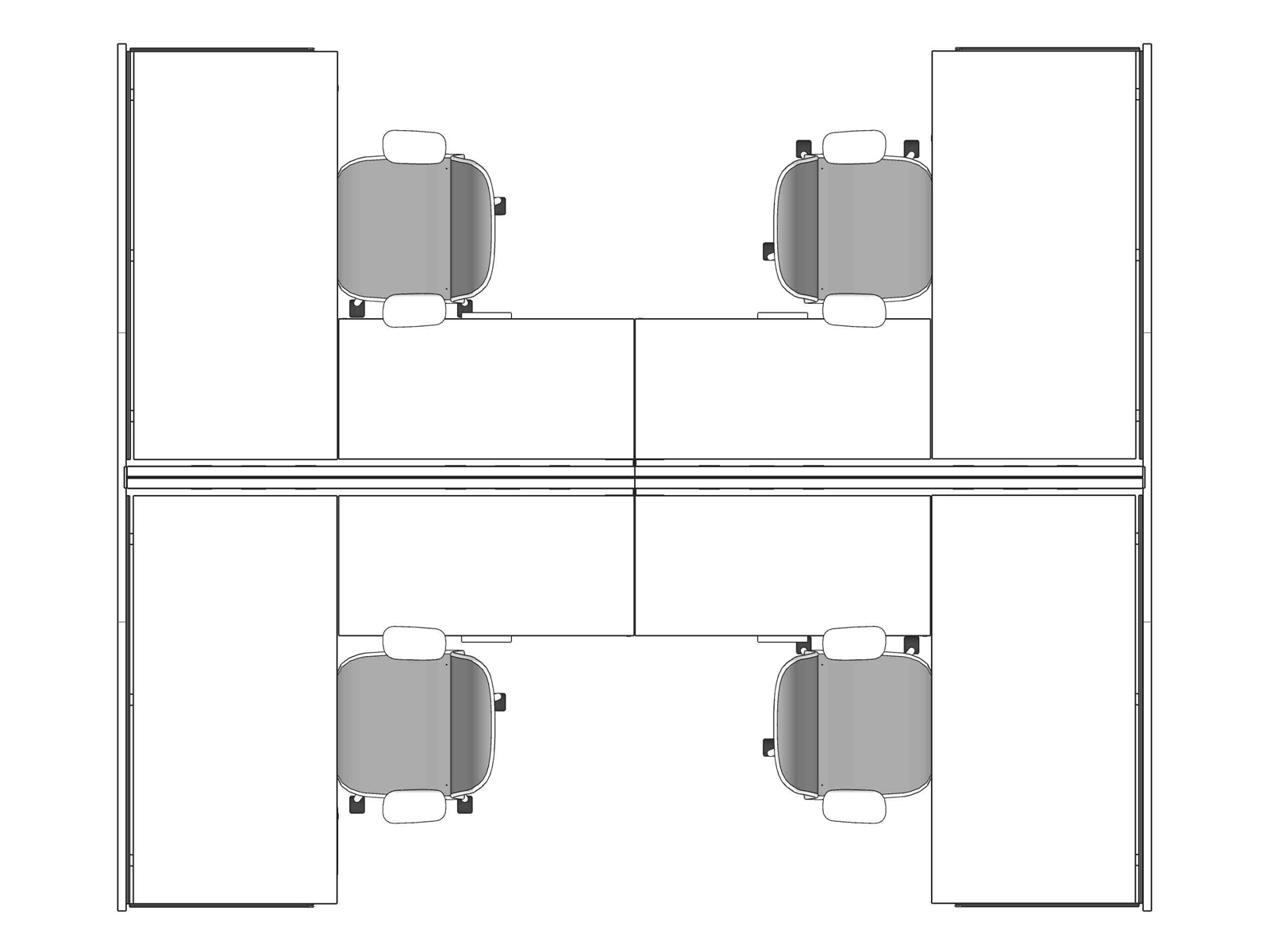 A line drawing viewed from above - Hive 312