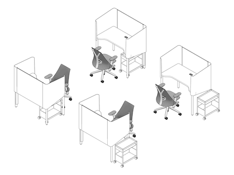 A line drawing - Jump Space 049