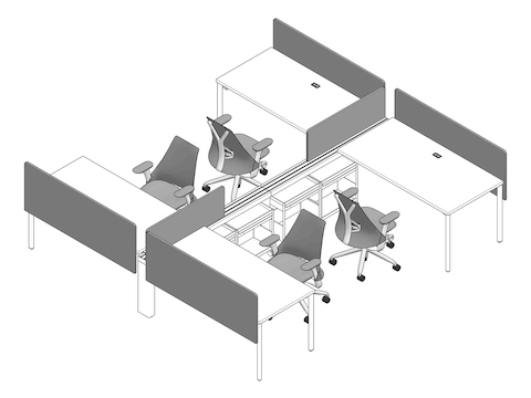 A line drawing - Jump Space 050