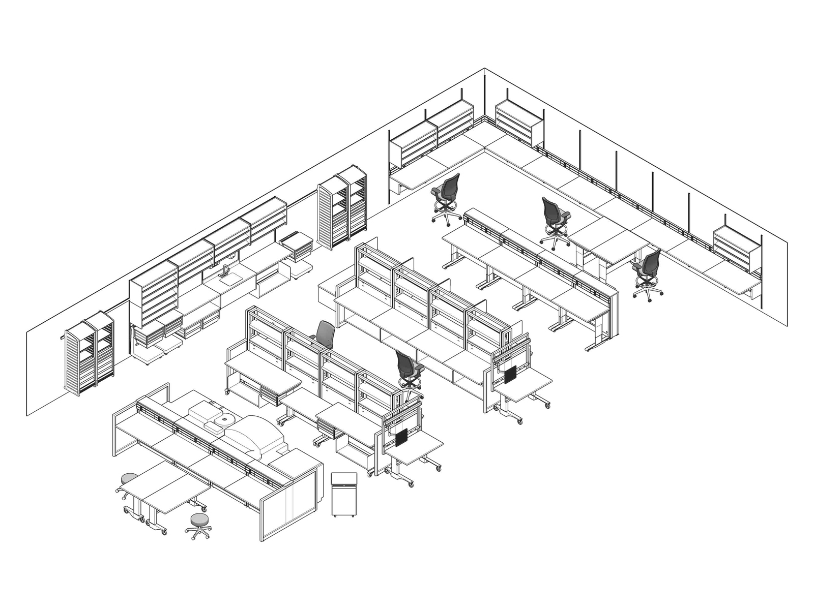 A line drawing - Laboratory 008