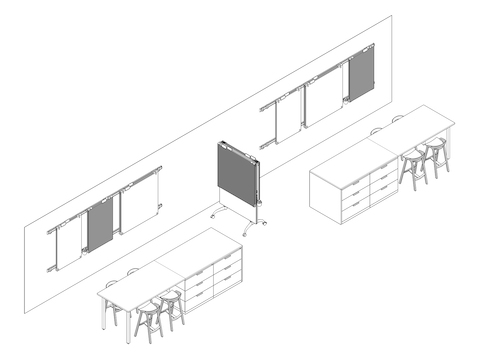 A line drawing - Landing 006