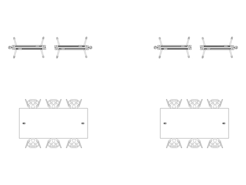 A line drawing viewed from above - Landing 007