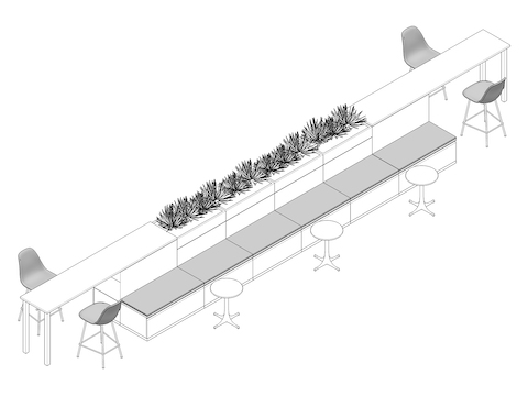 A line drawing - Landing 008