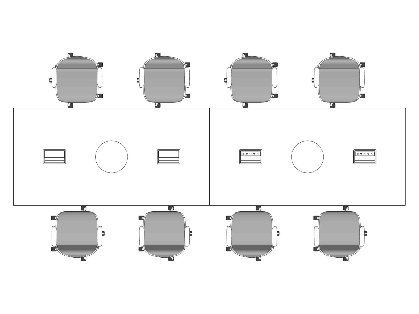 A line drawing viewed from above - Landing 018