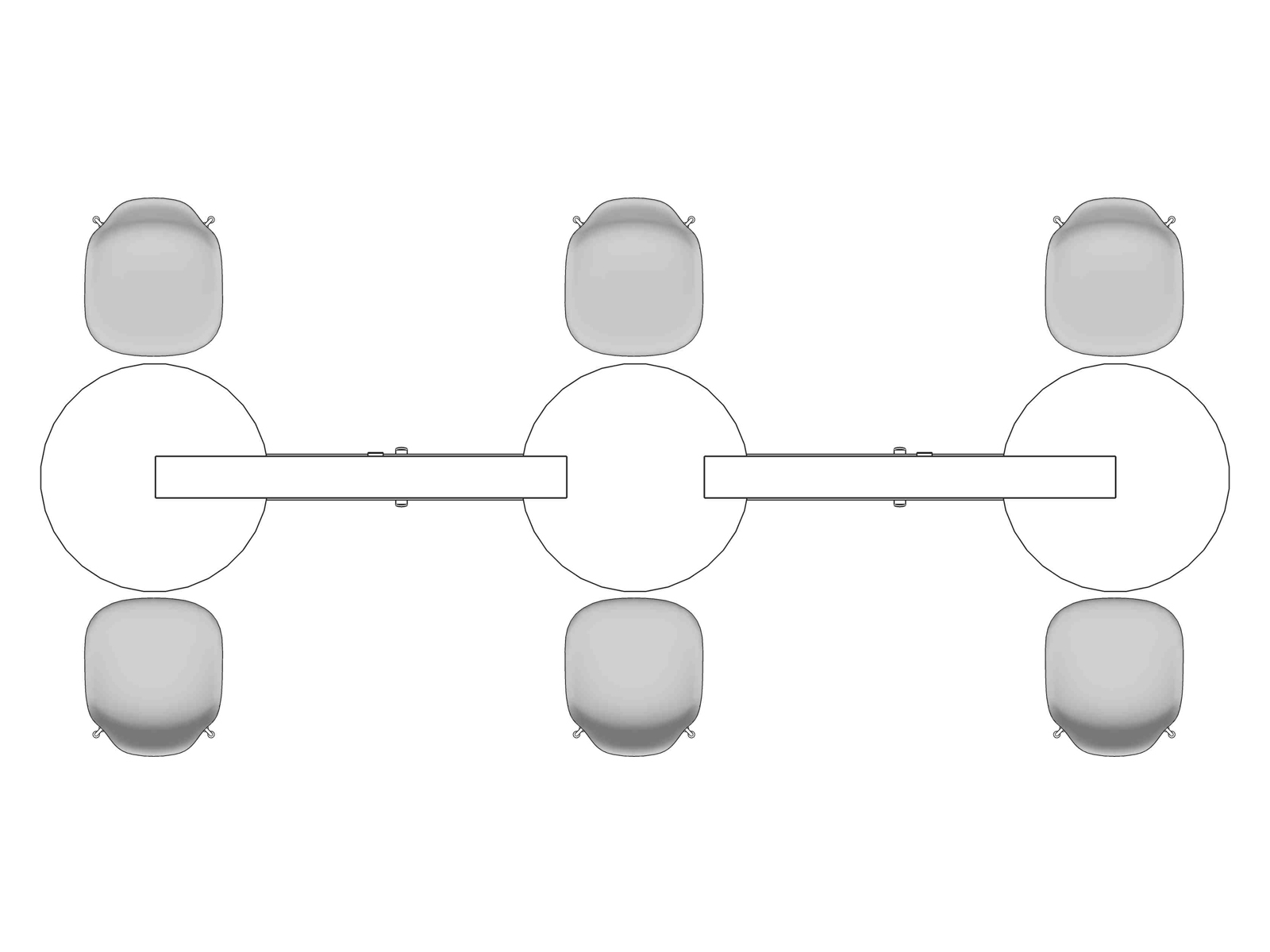 A line drawing viewed from above - Landing 020