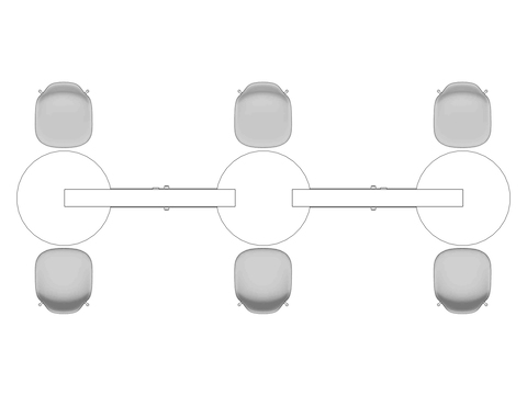 A line drawing viewed from above - Landing 020