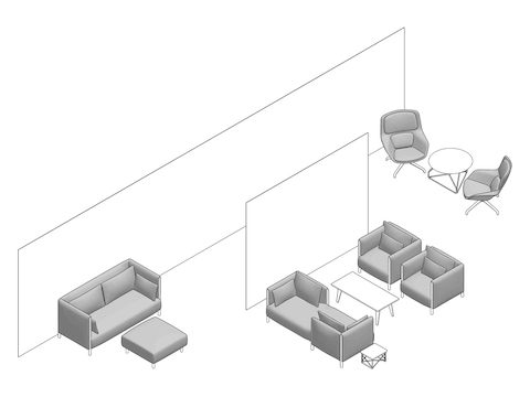 A line drawing - Plaza 016