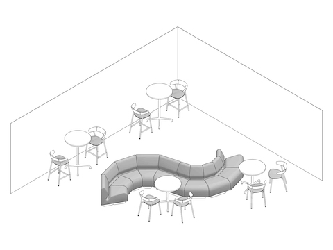 A line drawing - Plaza 018