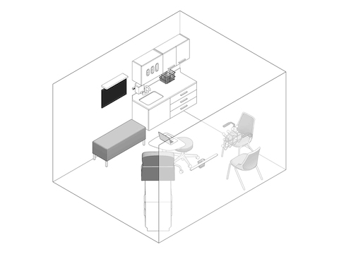 A line drawing - Telemedicine 006