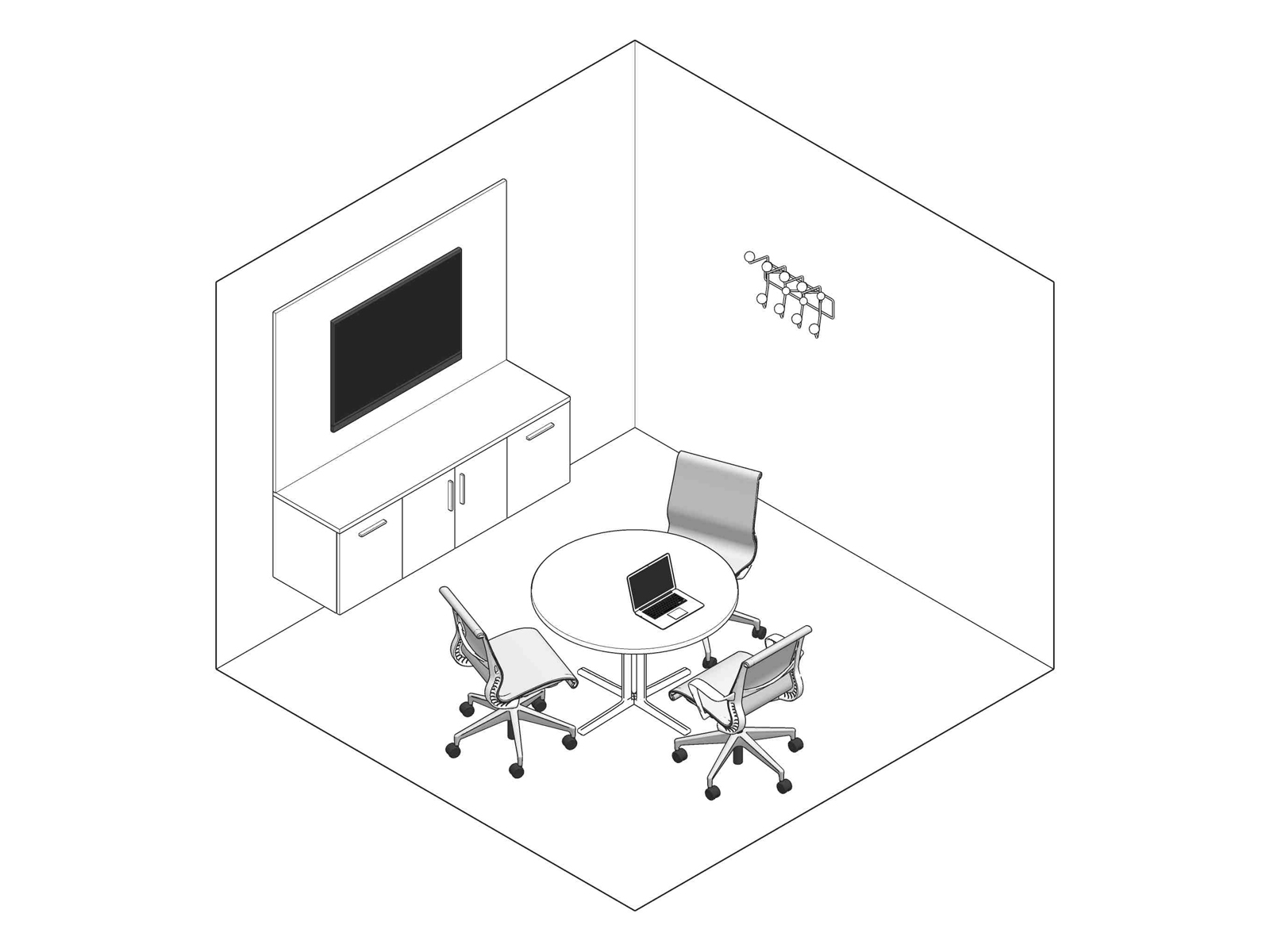 A line drawing - Telemedicine 008