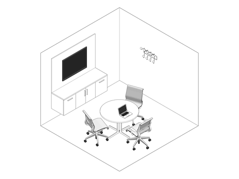 A line drawing - Telemedicine 008