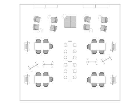 A line drawing viewed from above - Workshop 019