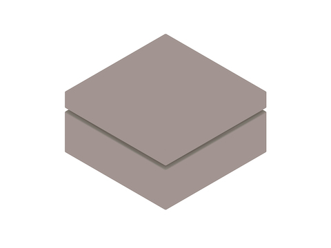 A generic rendering - Bevel Ottoman–Square