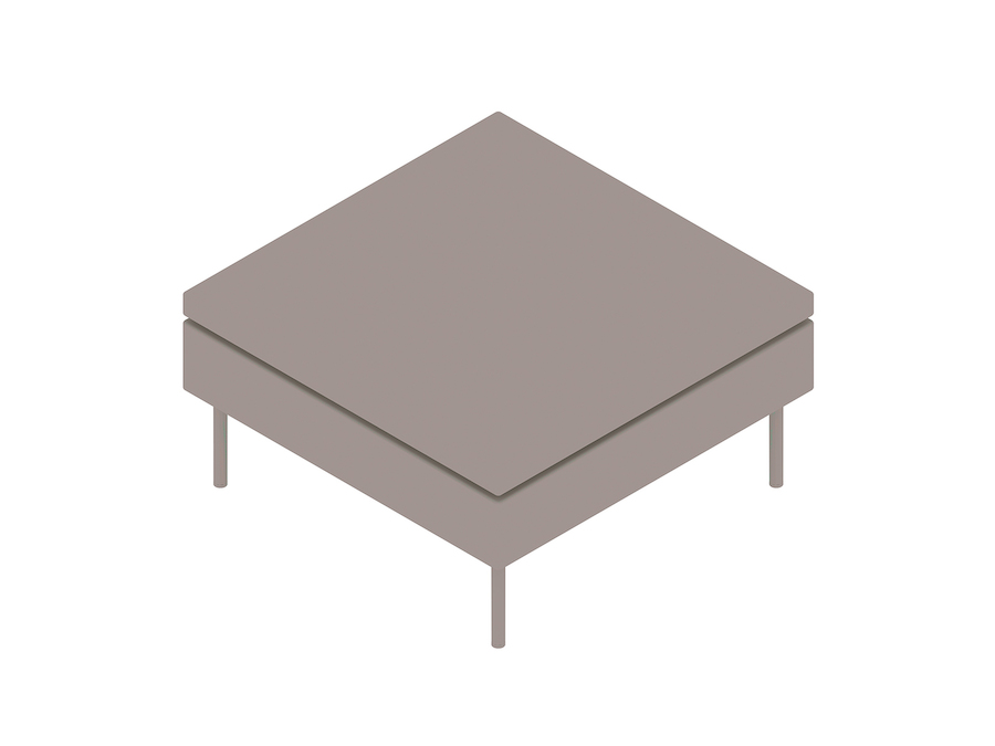 A generic rendering - Bolster Ottoman