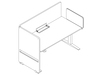 A line drawing - Bound Screens